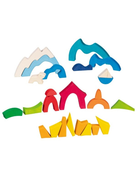 4 seizoenen blokken puzzel