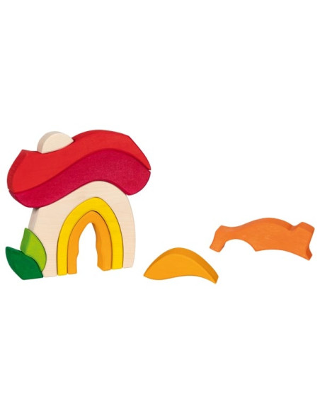 Stapelelement paddestoel