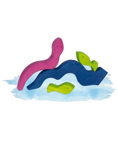 Blokken puzzel oceaan Goki