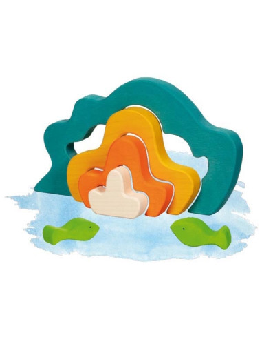 Blokken puzzel oceaan Goki