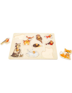 Insteekpuzzel bosdieren 2