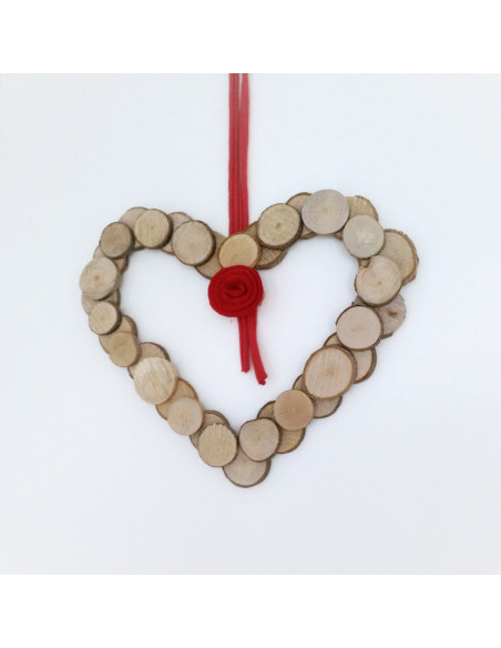 Knutsel houtplakjes groot