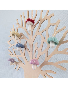 Paddestoel hanger vilt 2