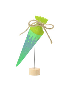 Groene snoepzak steker