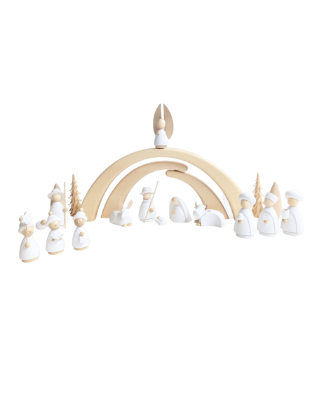 Kinderkoor modern wit