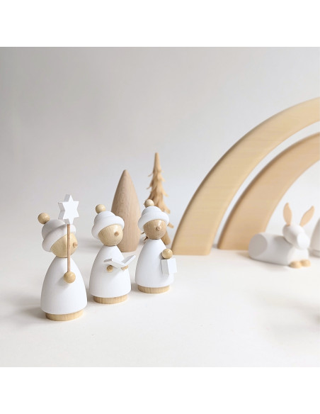 Kinderkoor modern wit