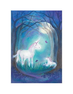 Ansichtkaart eenhoorn Baukje Exler
