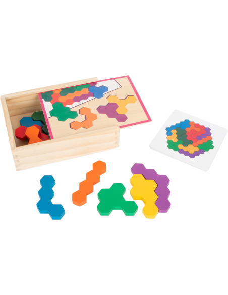 Hexagon puzzel set