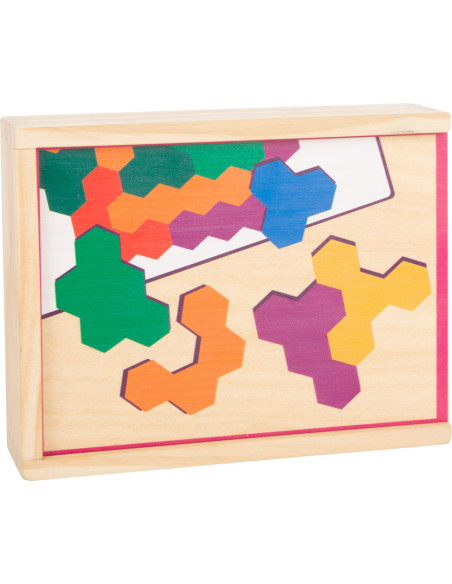 Hexagon puzzel set