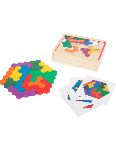 Hexagon puzzel set