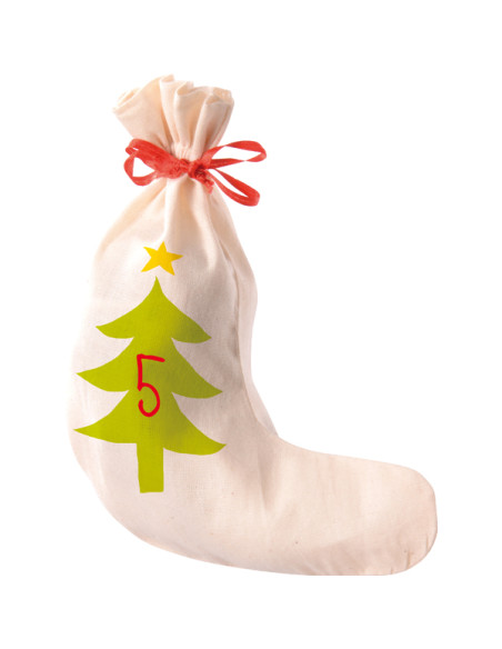 Kleine knutsel kerstsok