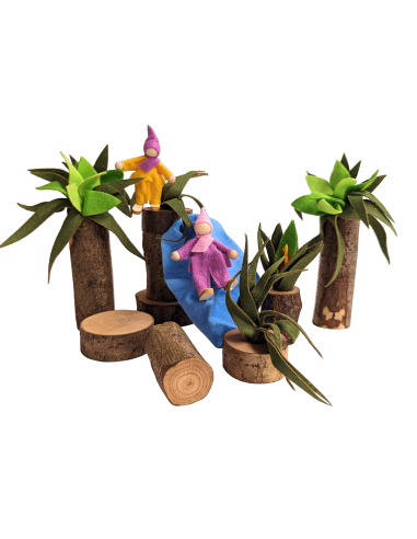 Waterval- en plantenset