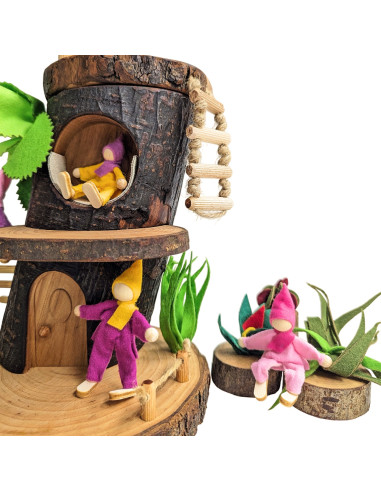 Vilten poppetjes set