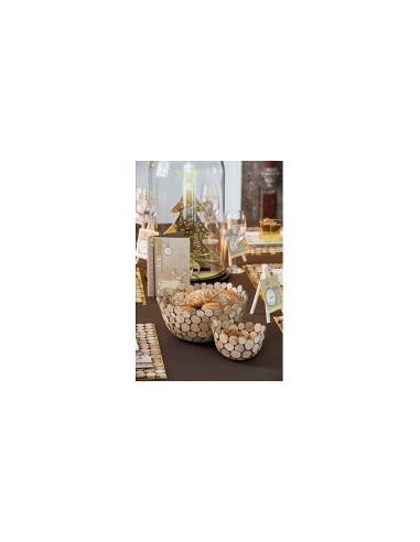 Houten knutselplakjes dik