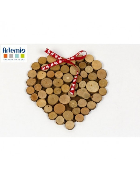 Houten knutselplakjes dik