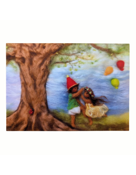 Ansichtkaart feest Het Wol Feetje