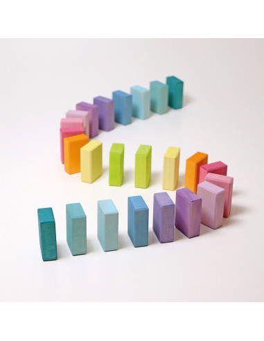 Blokkenset pastel duo