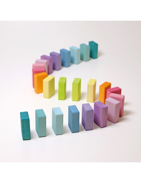 Blokkenset pastel duo