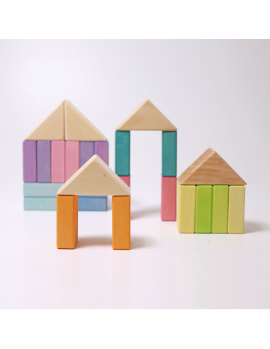 Blokkenset pastel duo