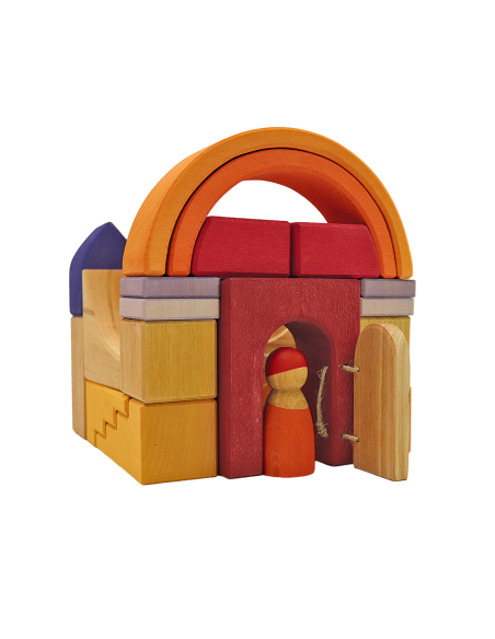 Blokkenset woestijn droom