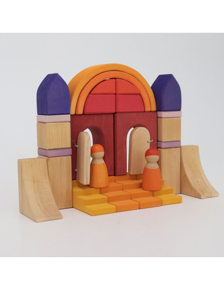 Blokkenset woestijn droom