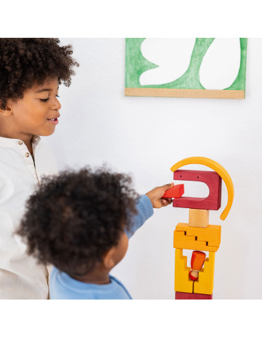 Blokkenset woestijn droom