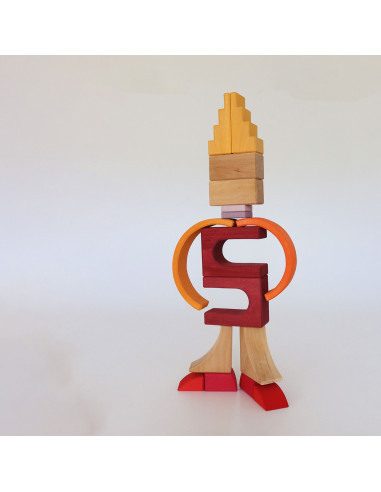 Blokkenset woestijn droom