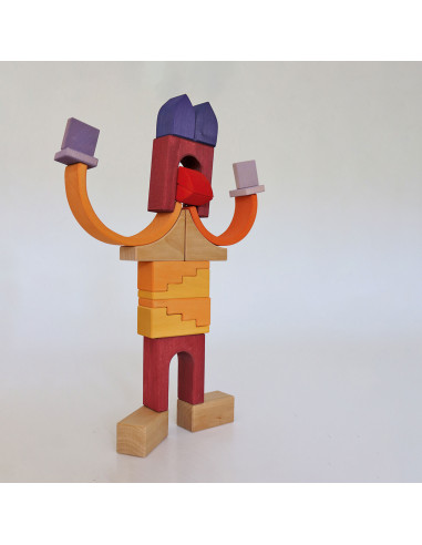 Blokkenset woestijn droom