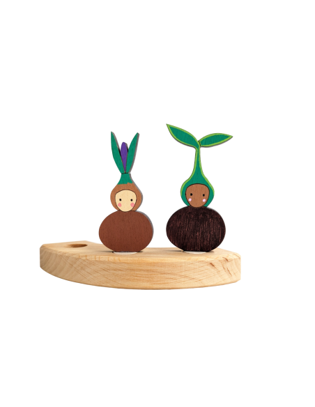 Wortelkind bladeren steker