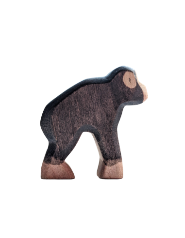 Chimpansee Holzwald