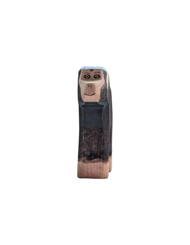 Chimpansee Holzwald