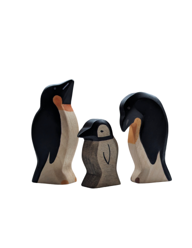 Pinguïn kop omhoog Holzwald