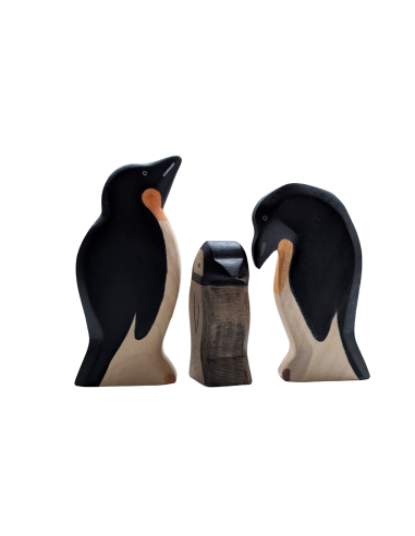 Pinguïn kop omhoog Holzwald