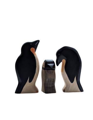 Pinguïn kop omhoog Holzwald