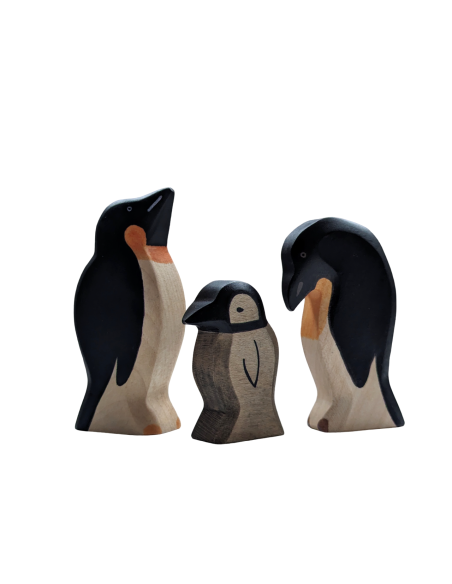 Pinguïn kop omlaag Holzwald