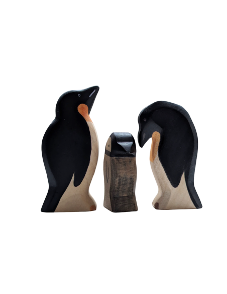 Pinguïn kop omlaag Holzwald