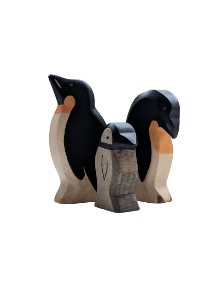 Pinguïn kop omlaag Holzwald