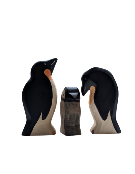 Pinguïn kop omlaag Holzwald