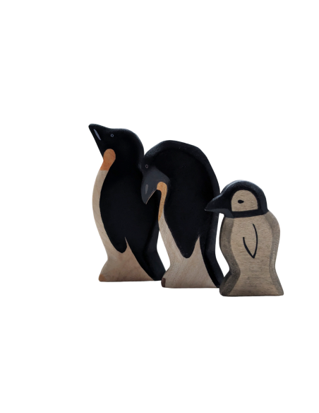 Pinguïn kop omlaag Holzwald