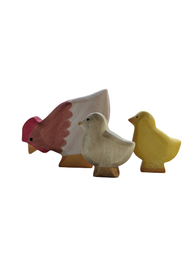 Kuiken geel Holzwald