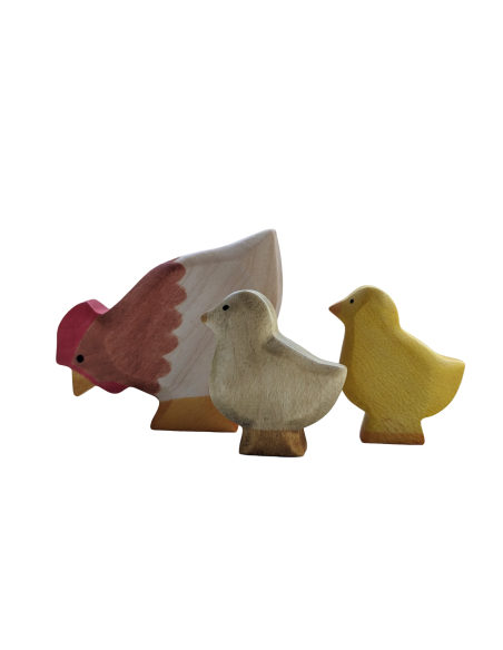 Kuiken geel Holzwald