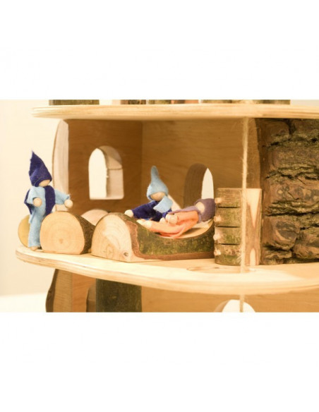 Boomstam slaapkamer set