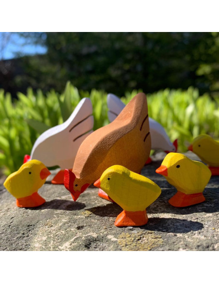 Bruine kip Bumbu Toys