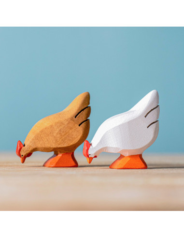 Bruine kip Bumbu Toys