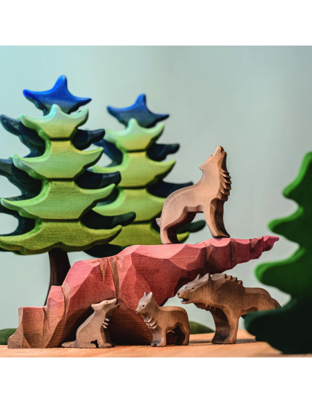 Wolven familie Bumbu Toys