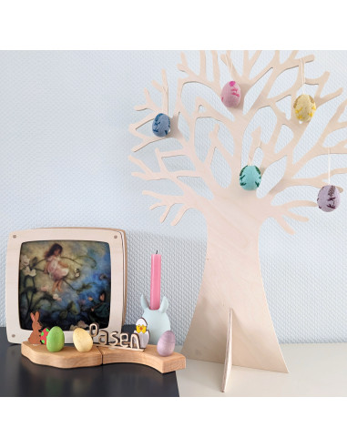 Bloemenkinderen plaat voor seizoenslamp Ann...