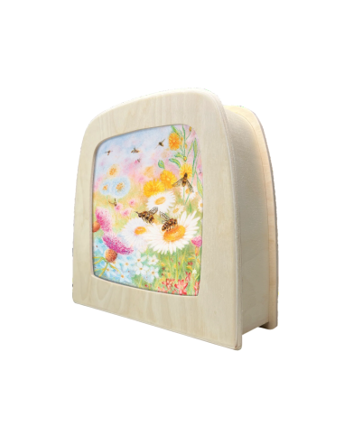 Bijen plaat Kapitein Kalk