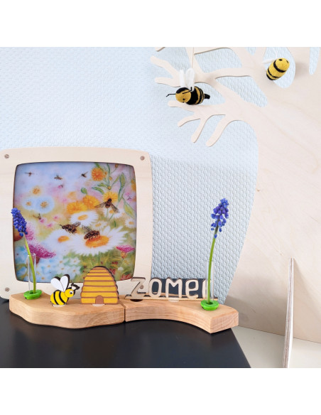 Bij hanger groot vilt