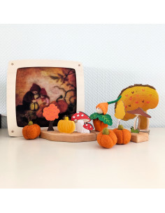 Herfst pompoen plaat Ann Galland 2