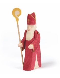 Sinterklaas met staf bewegende armen Ostheimer